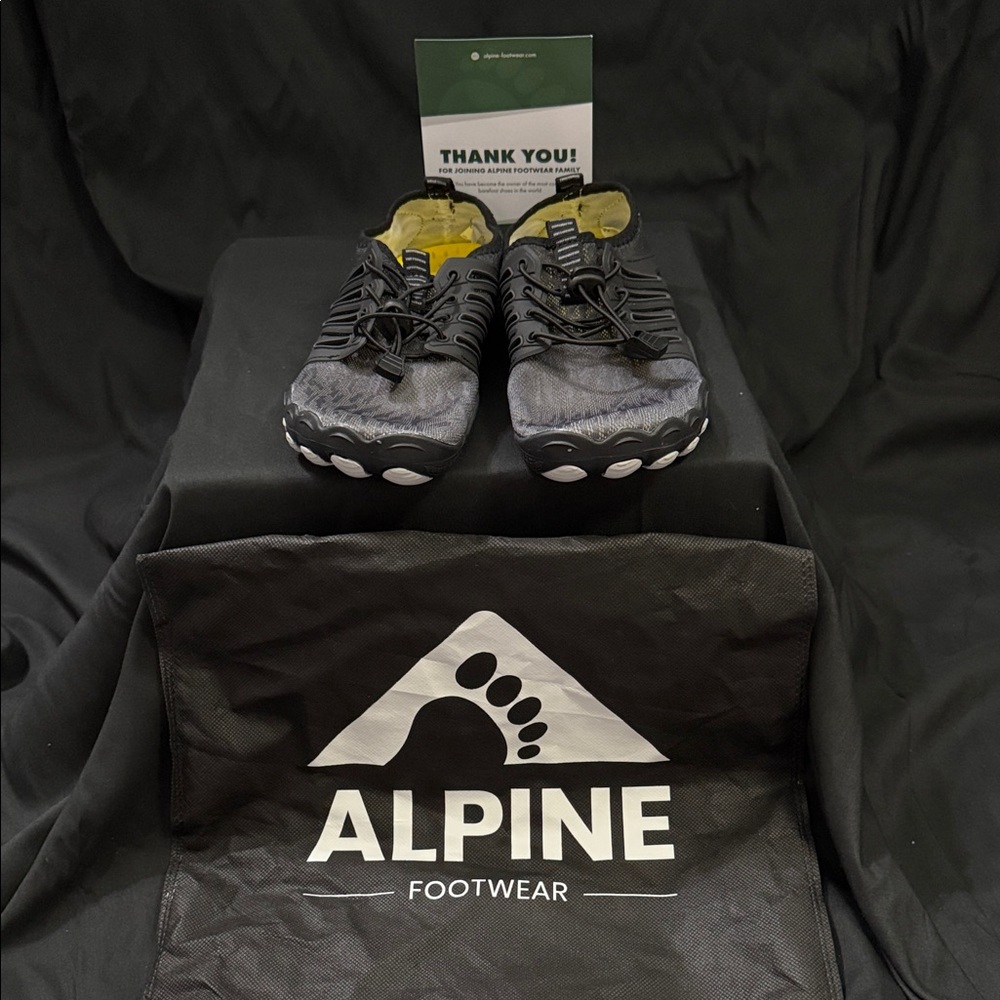 Alpine Black and Yellow Men's Sandals